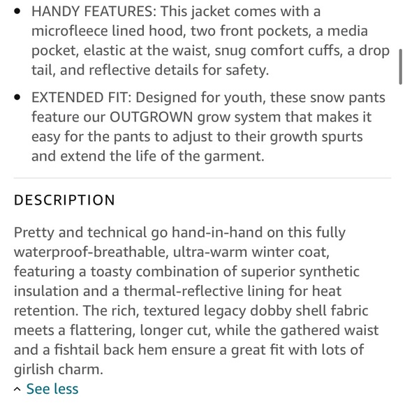 VEUC barely worn 10/12 medium Columbia Black Puffer Jacket for Ultimate Warmth - Picture 9 of 16